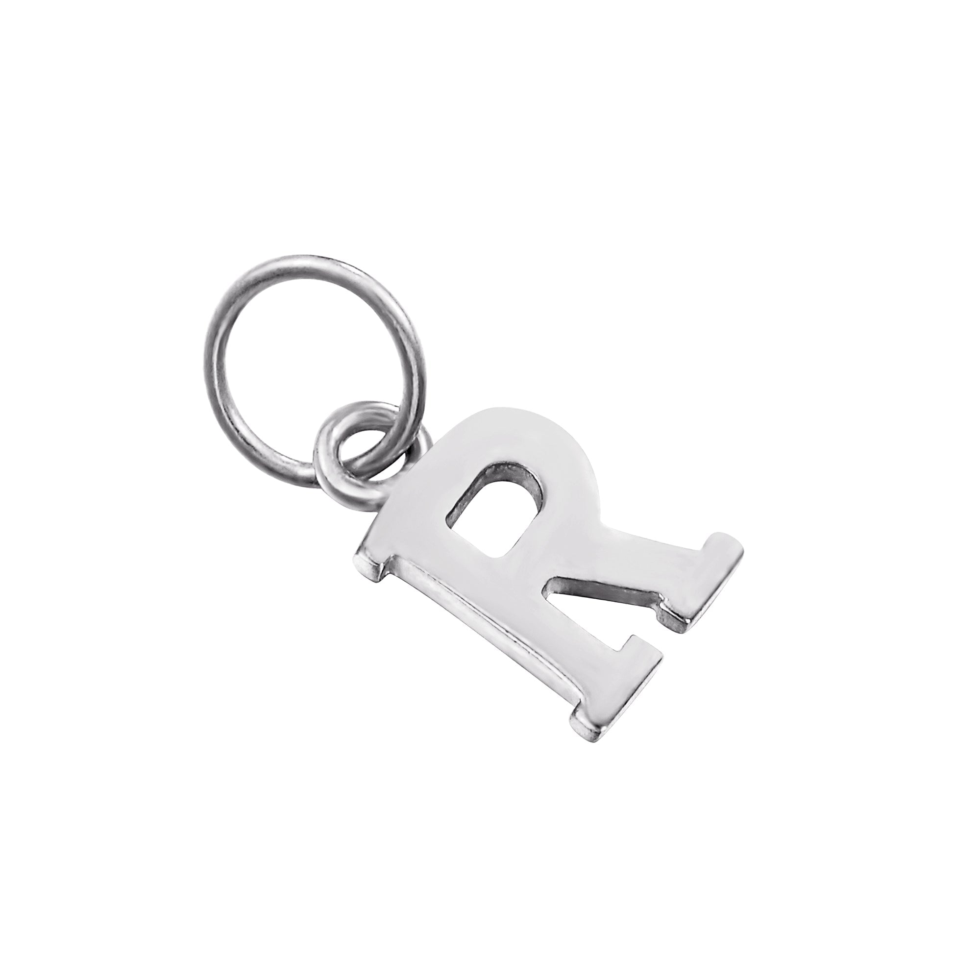 Classic Font Alphabet Letter Charm - seol-gold