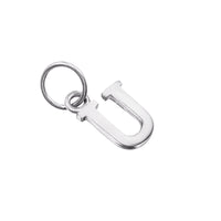 Classic Font Alphabet Letter Charm - seol-gold