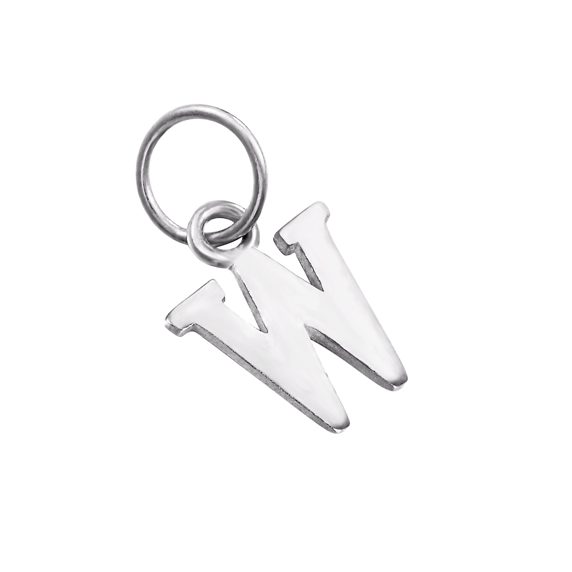 Classic Font Alphabet Letter Charm - seol-gold