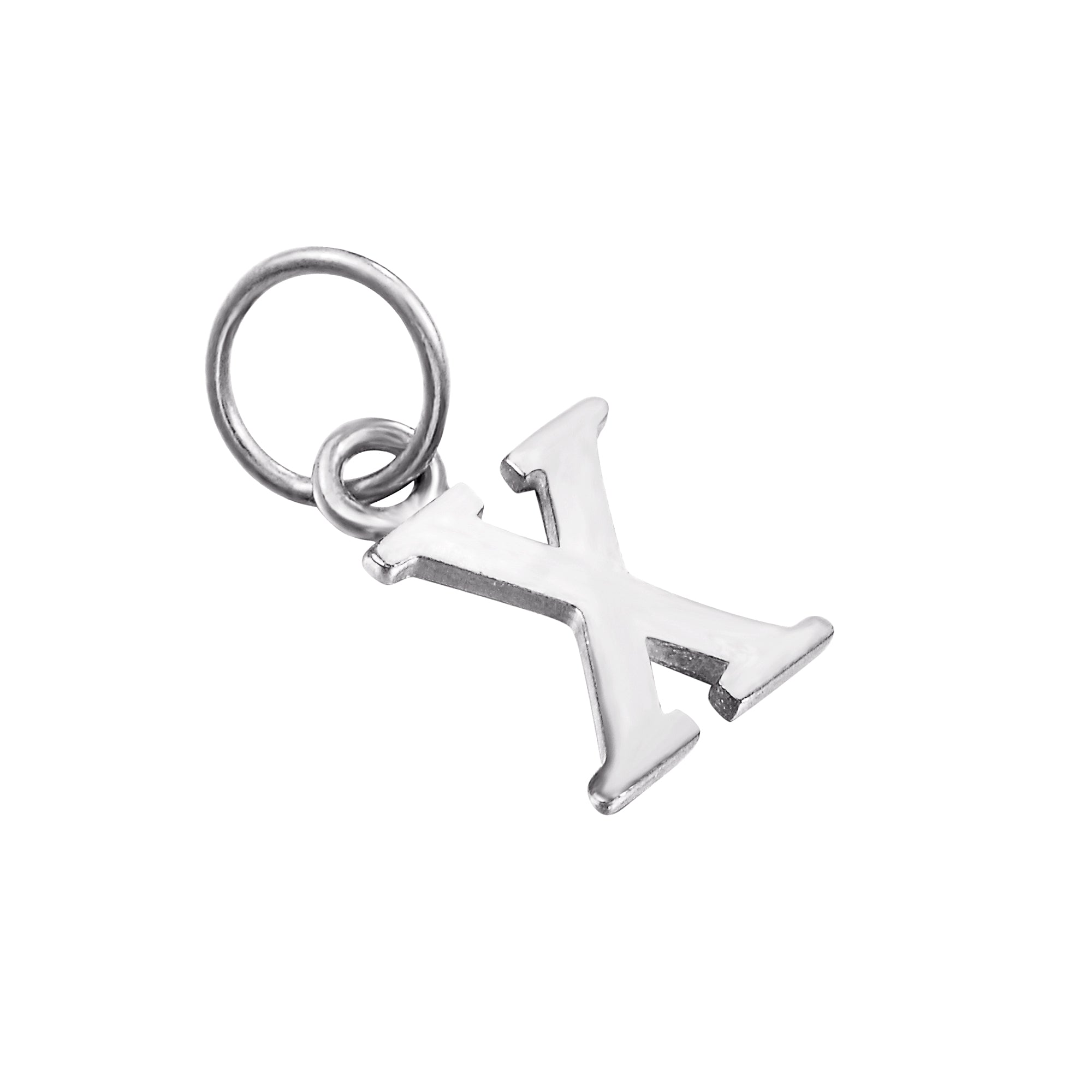 Classic Font Alphabet Letter Charm - seol-gold