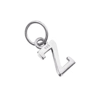 Classic Font Alphabet Letter Charm - seol-gold