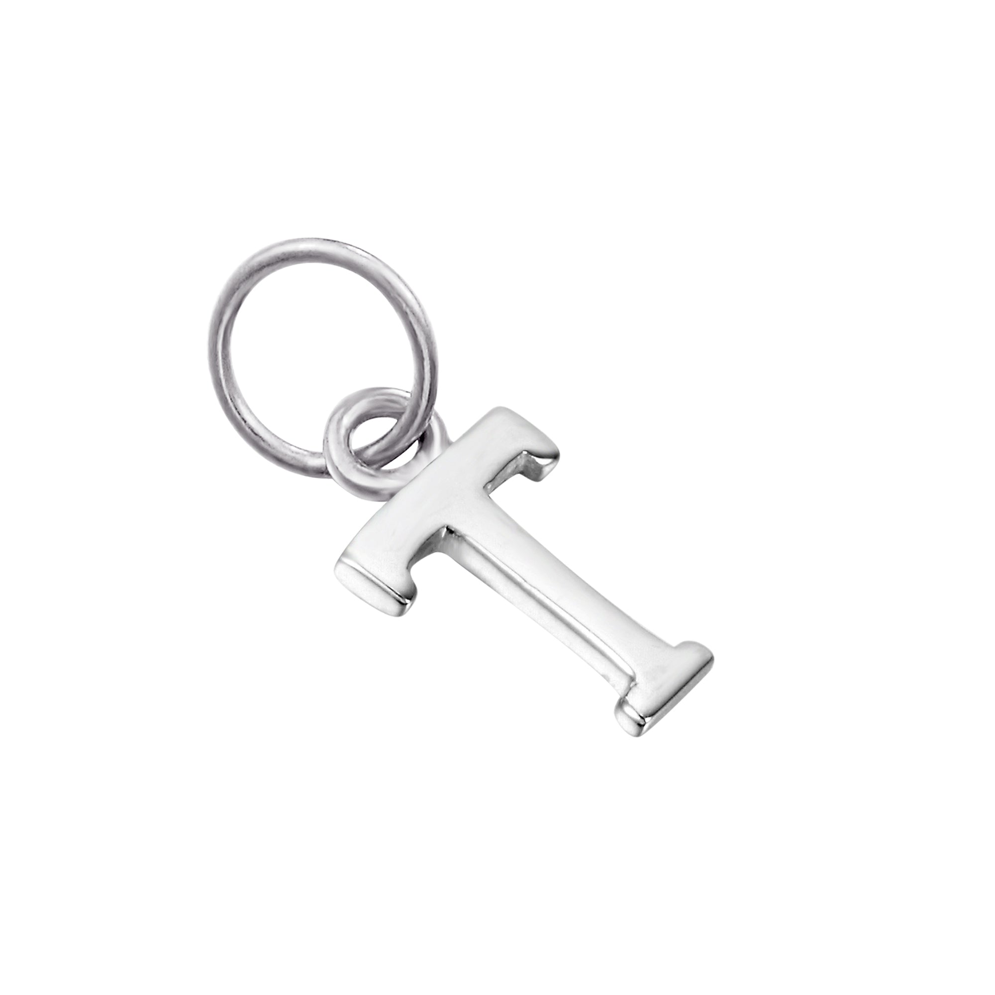 Classic Font Alphabet Letter Charm - seol-gold