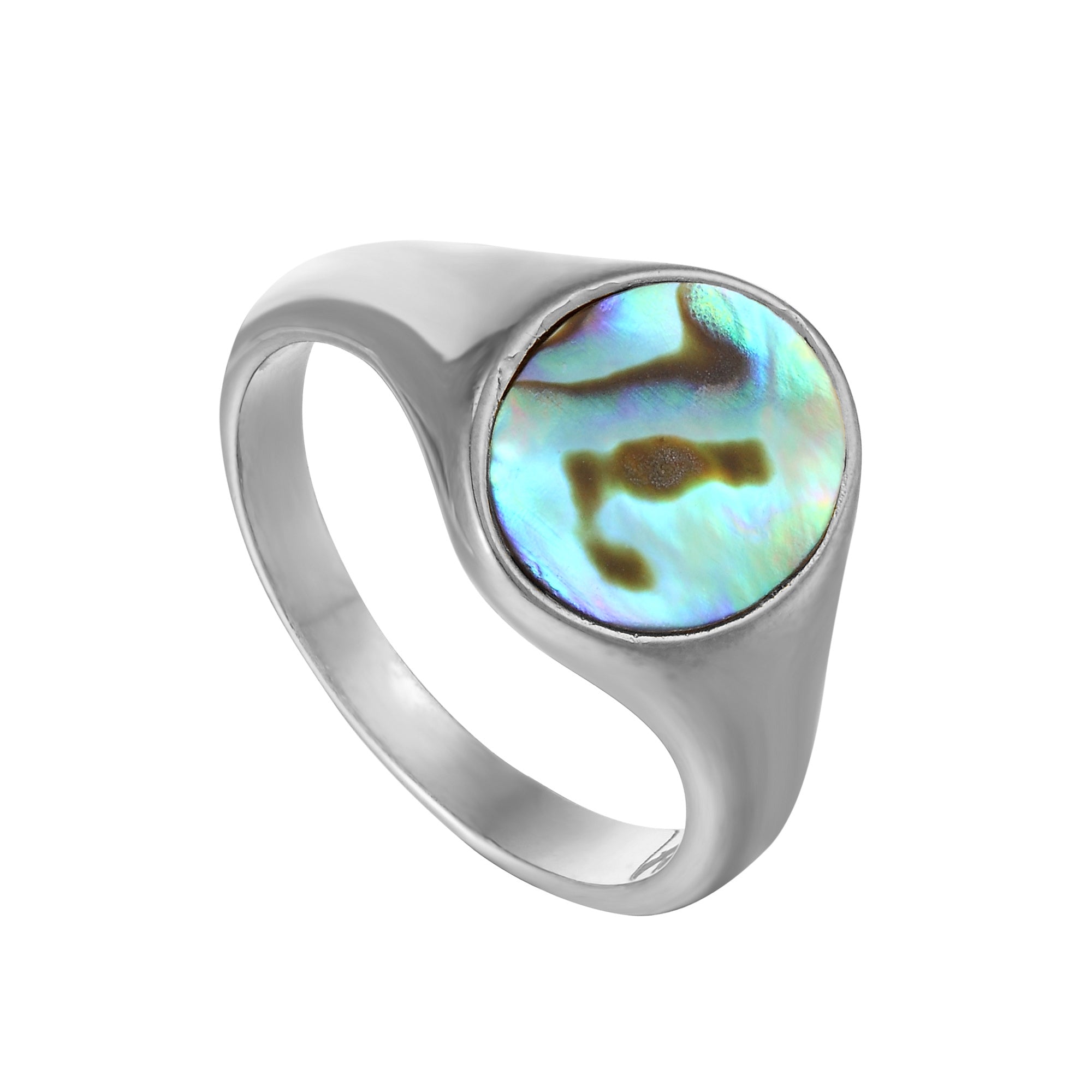 abalone ring - seolgold