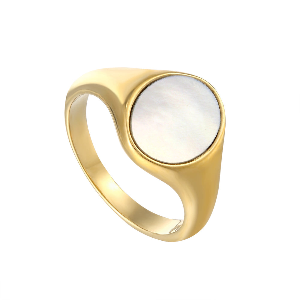 pearl rings - seol gold