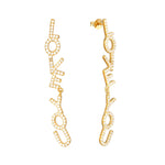 Love you Earrings - seol-gold