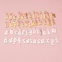 Alphabet Letter Charms - seol-gold