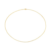plain gold chain - seolgold