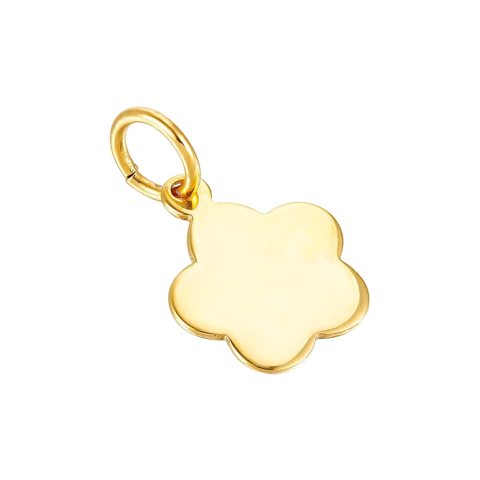 Flower charm - seol gold
