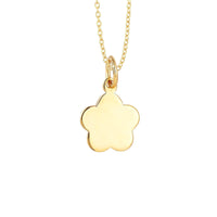 Flower charm - seol gold