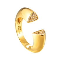 pave ring - seol gold