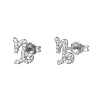 Zodiac Cz Studs