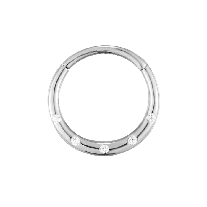 silver rook piercing - seolgold
