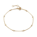 cz bracelet - seol gold