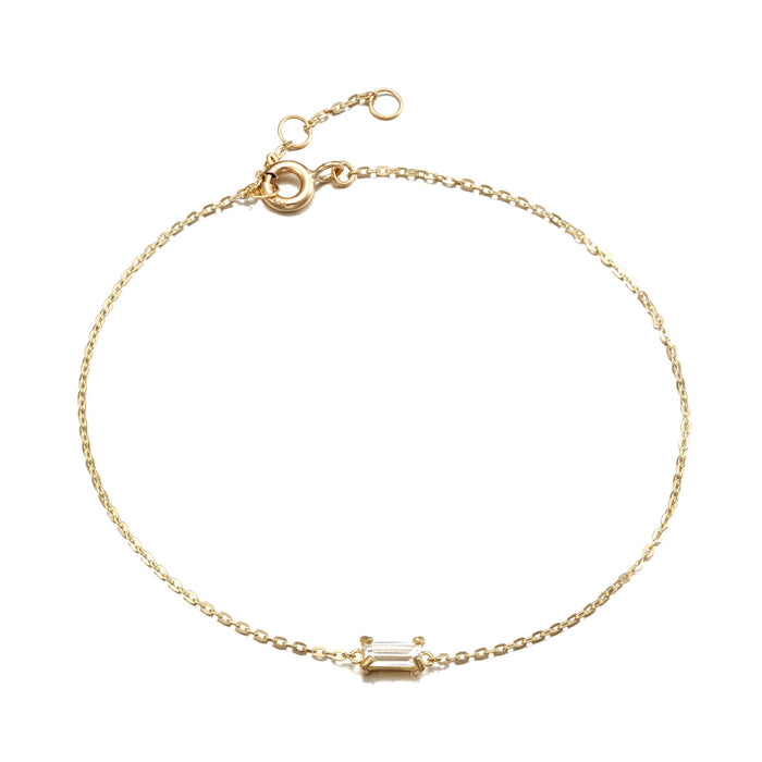 baguette bracelet - seol gold