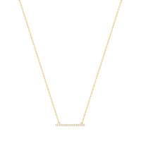 Parallel Bar Necklace - seol-gold