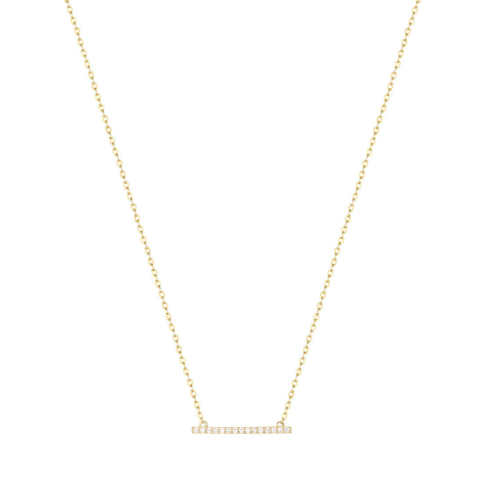 Parallel Bar Necklace - seol-gold