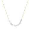 gold pearl necklace - seol-gold