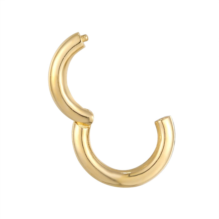 9ct gold cartilage hoop - seolgold