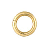 9k gold helix hoop - seolgold