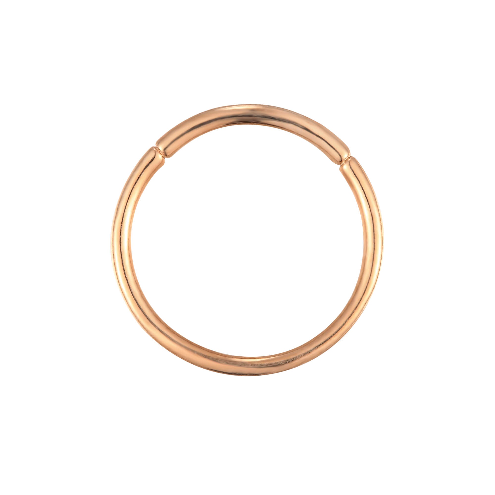 9ct rose gold - cartilage earring- seolgold