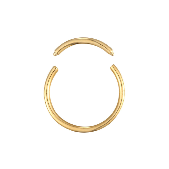 9ct gold - cartilage earring - seolgold
