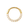 gold rook hoop - seol-gold