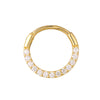 gold rook hoop - seol-gold