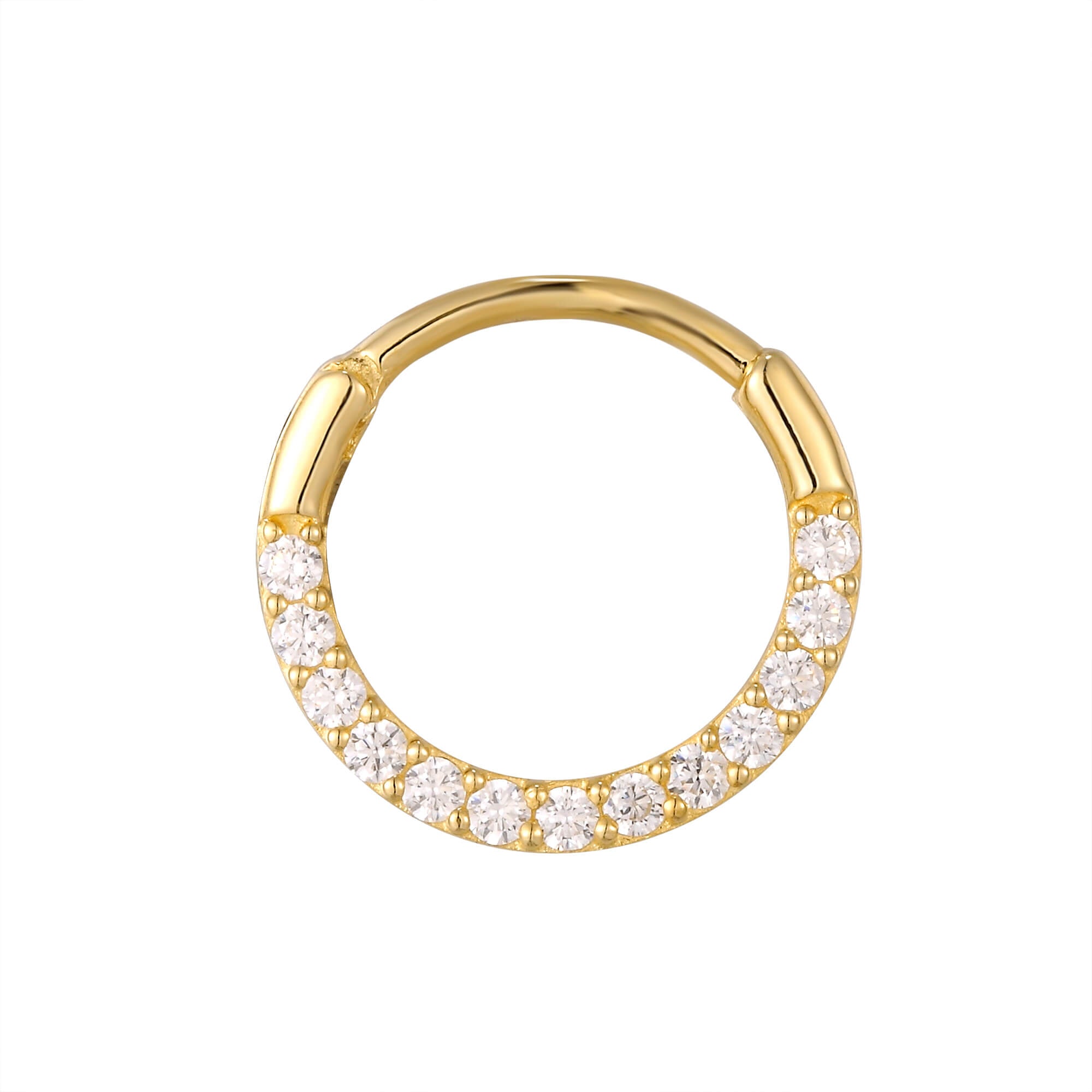 gold rook hoop - seol-gold
