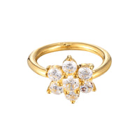9ct gold - cartilage earring - seolgold