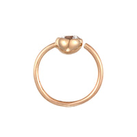 9ct rose gold - cartilage earring- seolgold