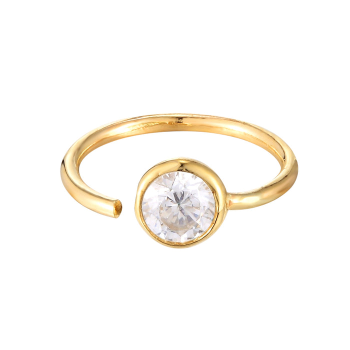 9ct gold cartilage hoop - seolgold