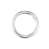 9ct white gold - cartilage earring- seolgold