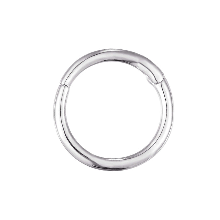 9ct white gold - cartilage earring- seolgold