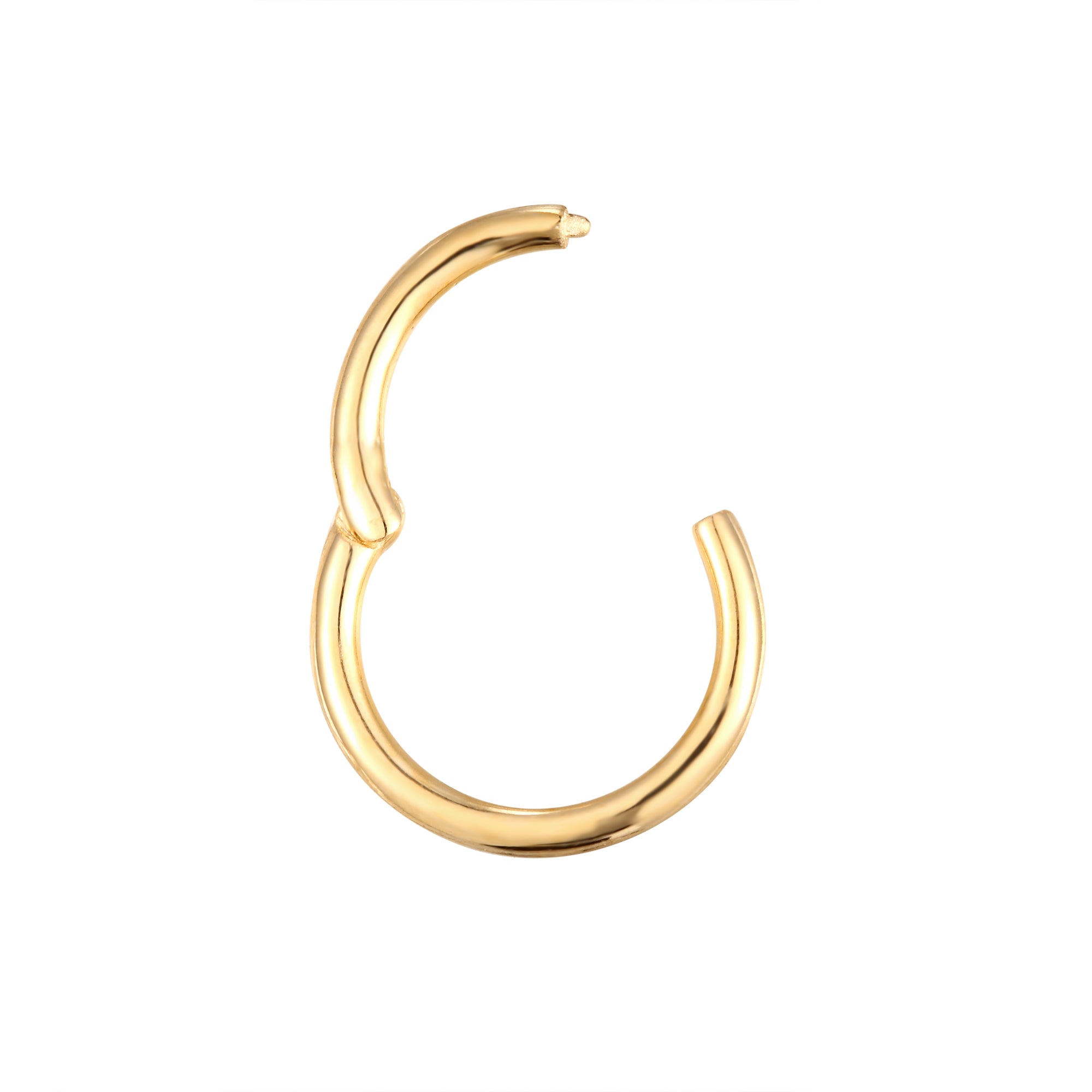 gold cartilage earring - seol-gold