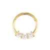 gold cartilage earring - seol-gold