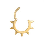 9ct Solid Gold Spike Earring - seol gold
