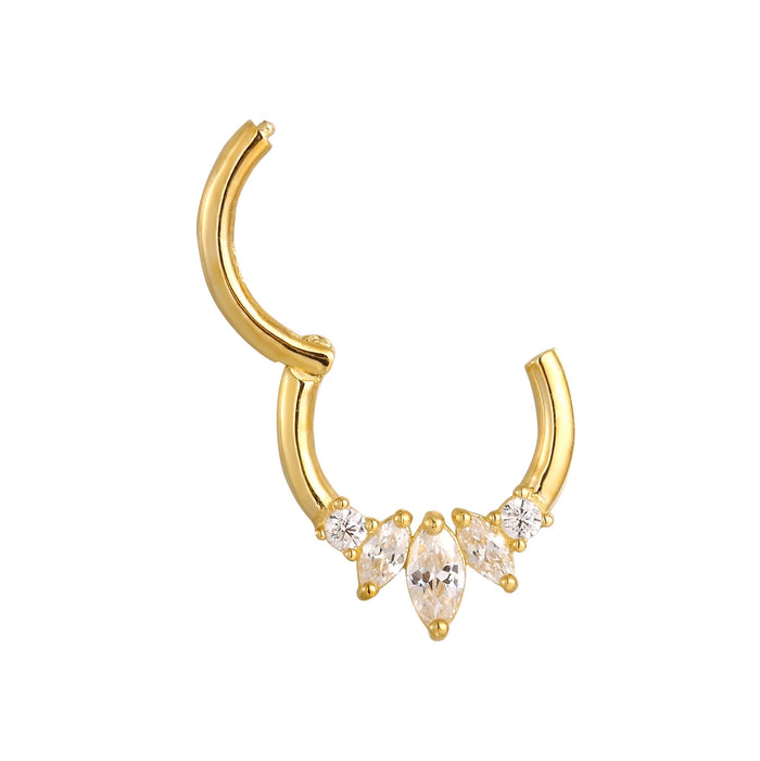 9ct hoop - seol gold