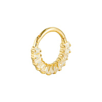 9ct Solid Gold - Clicker Hoop - seolgold