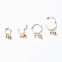 9ct Solid Gold Hoops - seol-gold