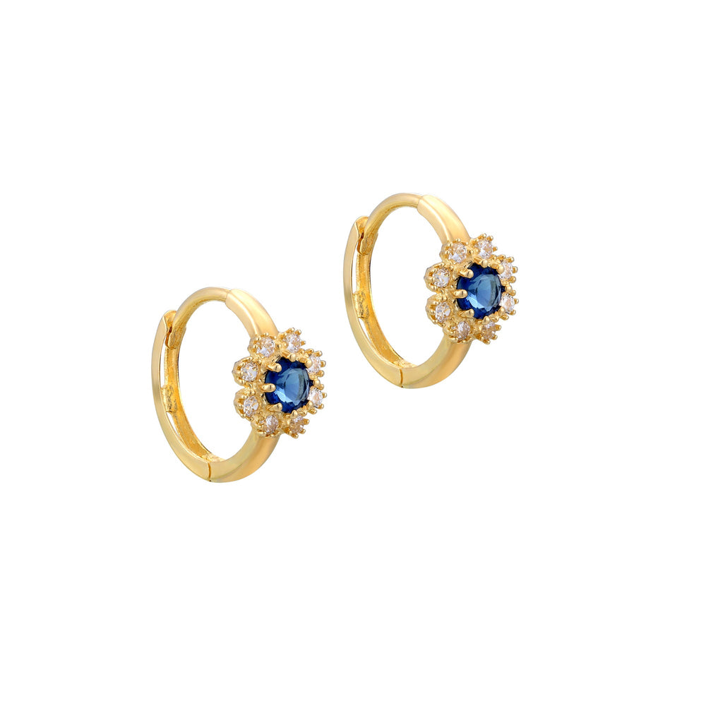 sapphire earrings - seolgold
