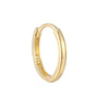 9k gold hoop - seolgold