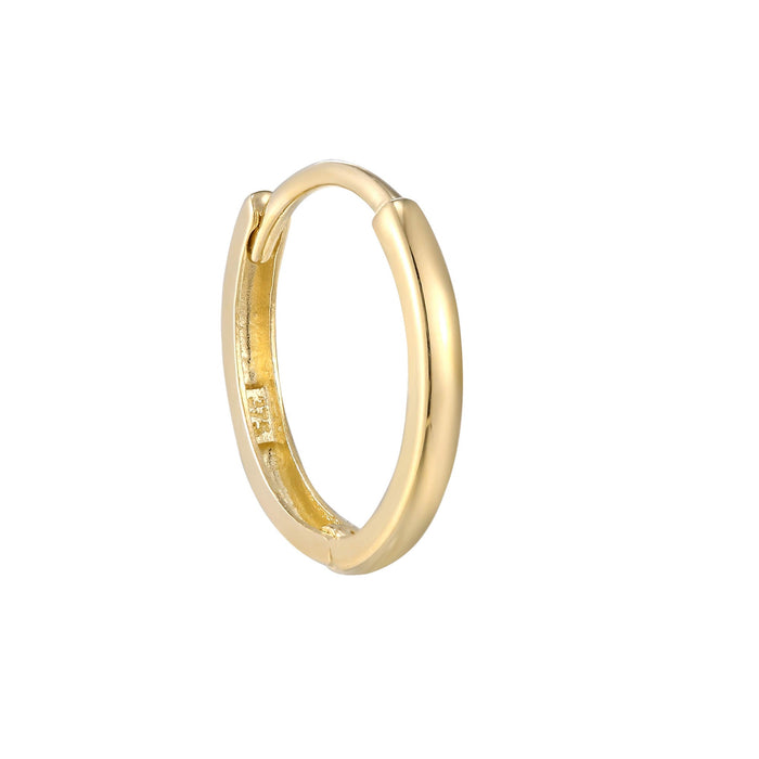 9k gold hoop - seolgold