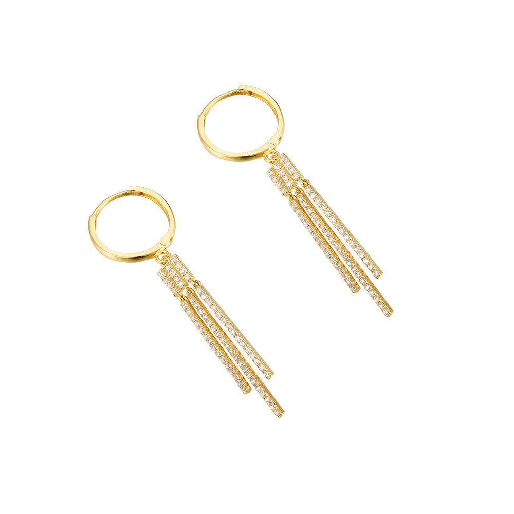 9ct Solid Gold - charm earring - seolgold