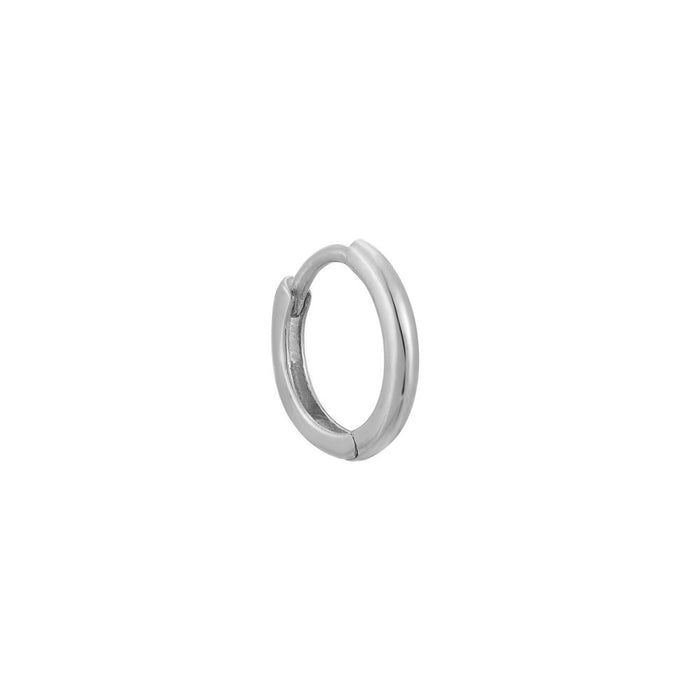 9ct white gold hoop - seolgold