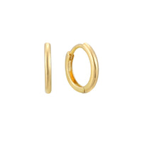9ct Gold Tiny Huggie Earrings - seol-gold