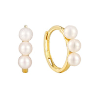 9ct gold - pearl earring - seolgold