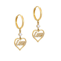 9ct Solid Gold Hoop Earrings - seol gold
