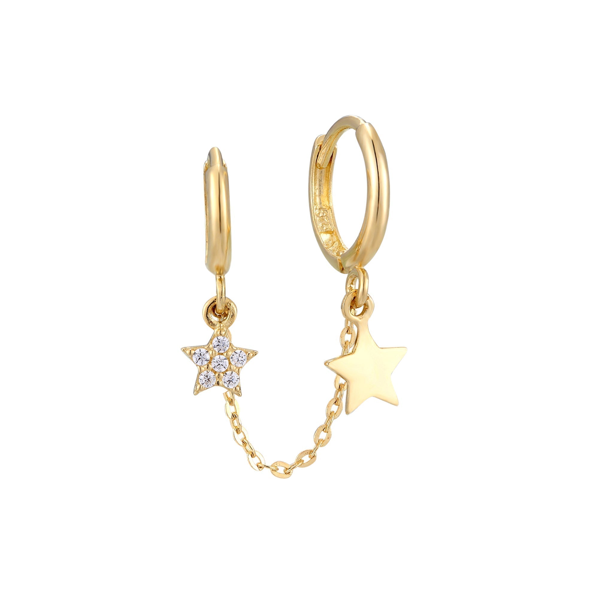 9ct gold - cartilage hoop - seolgold