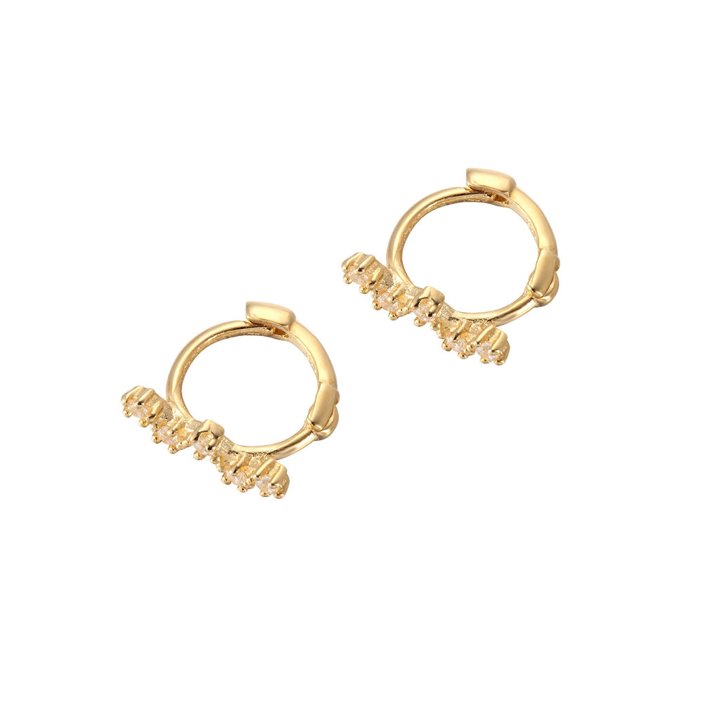 18ct Gold Vermeil Constellation Earrings - seol-gold
