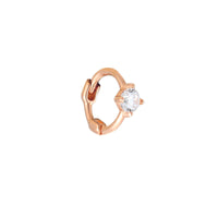 9ct rose gold - cartilage earring - seolgold